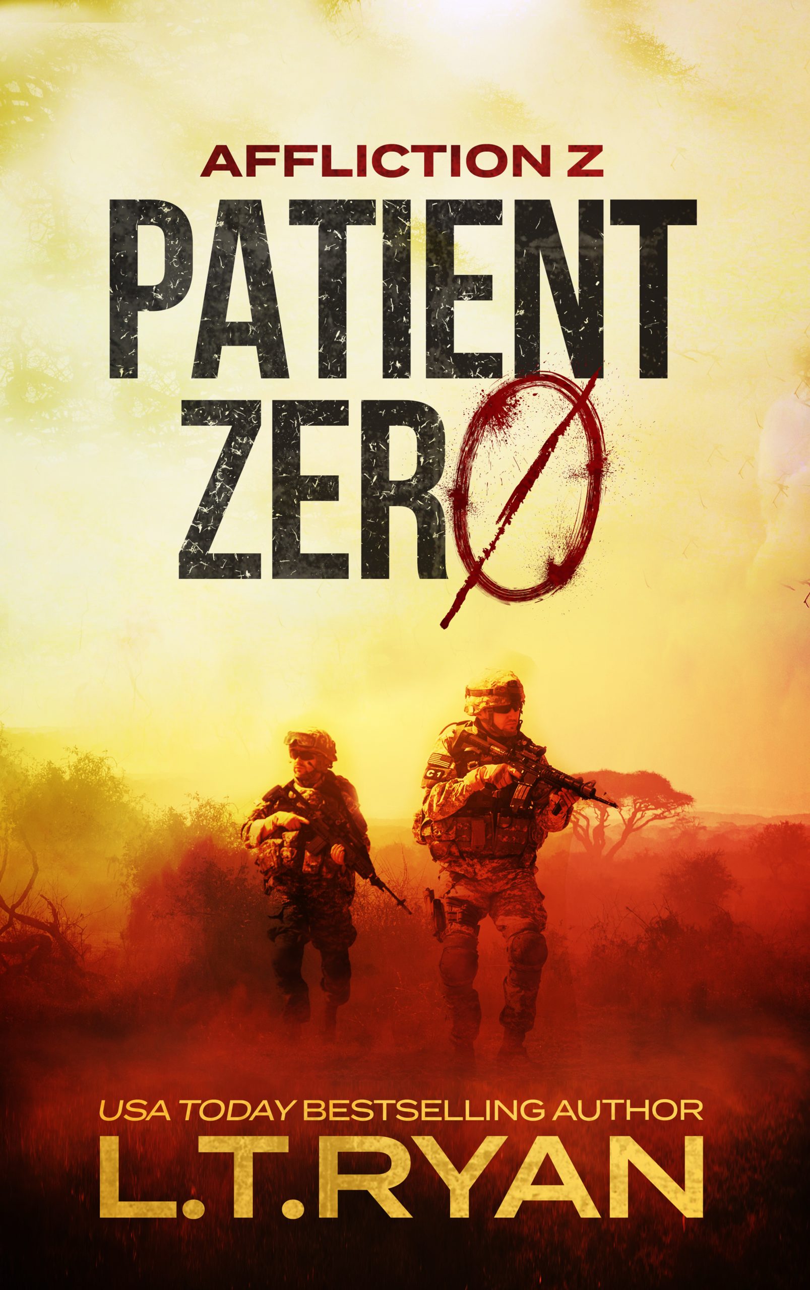 Patient Zero book cover.