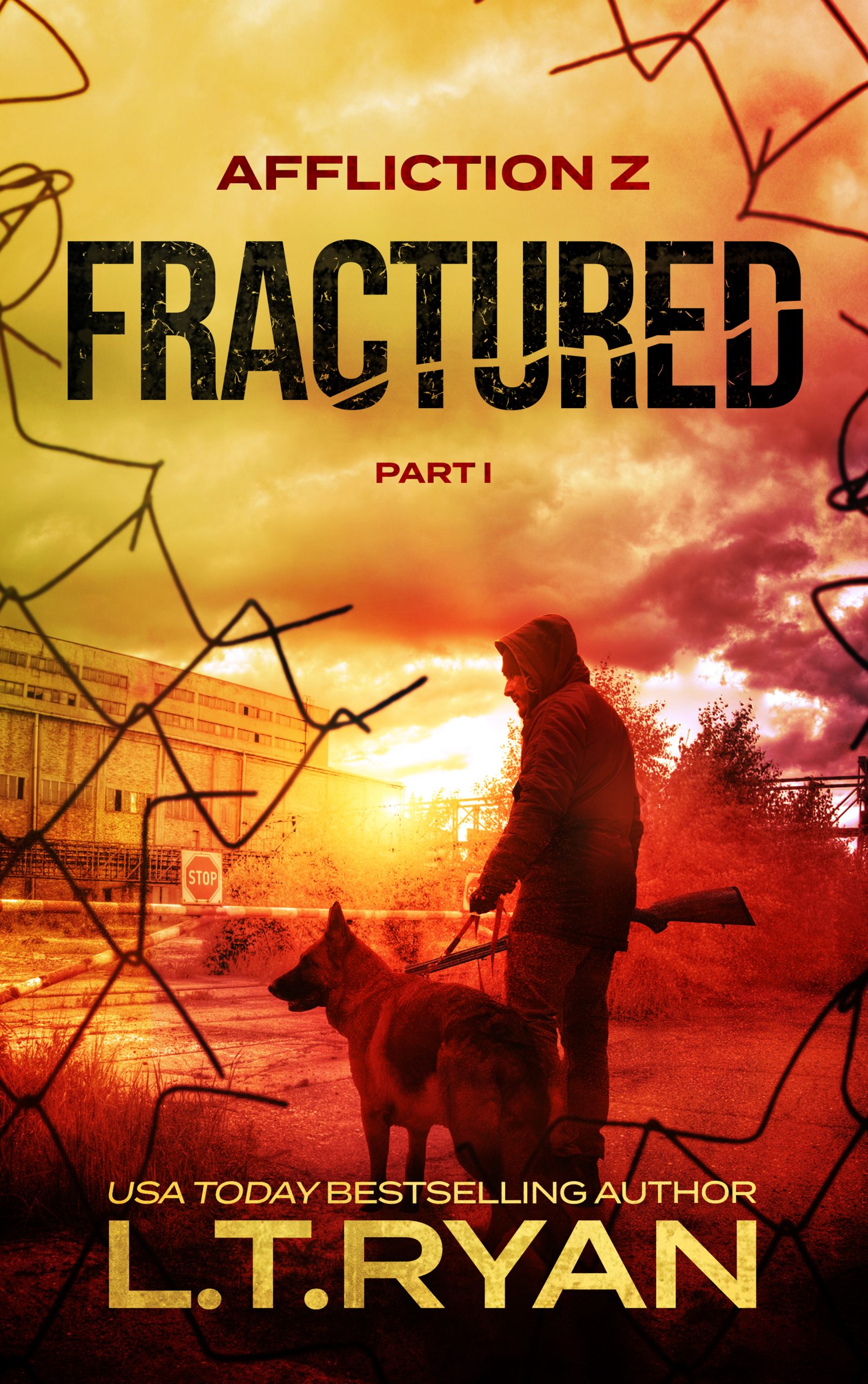Affliction Z Fractured: Part 1 book cover.
