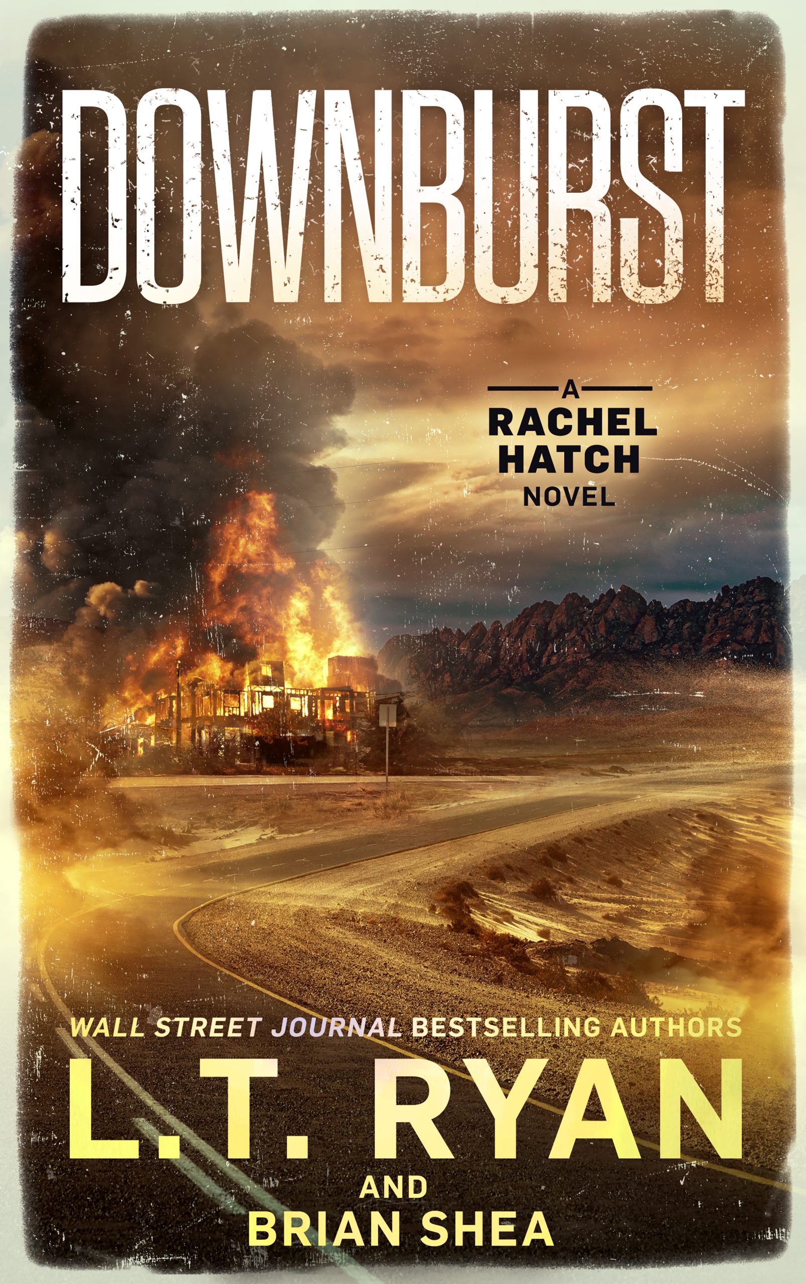 Downburst book cover.