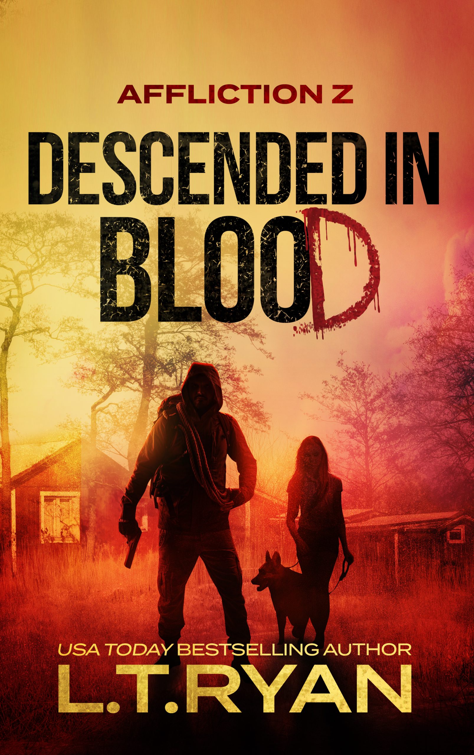 Descended in Blood book cover.