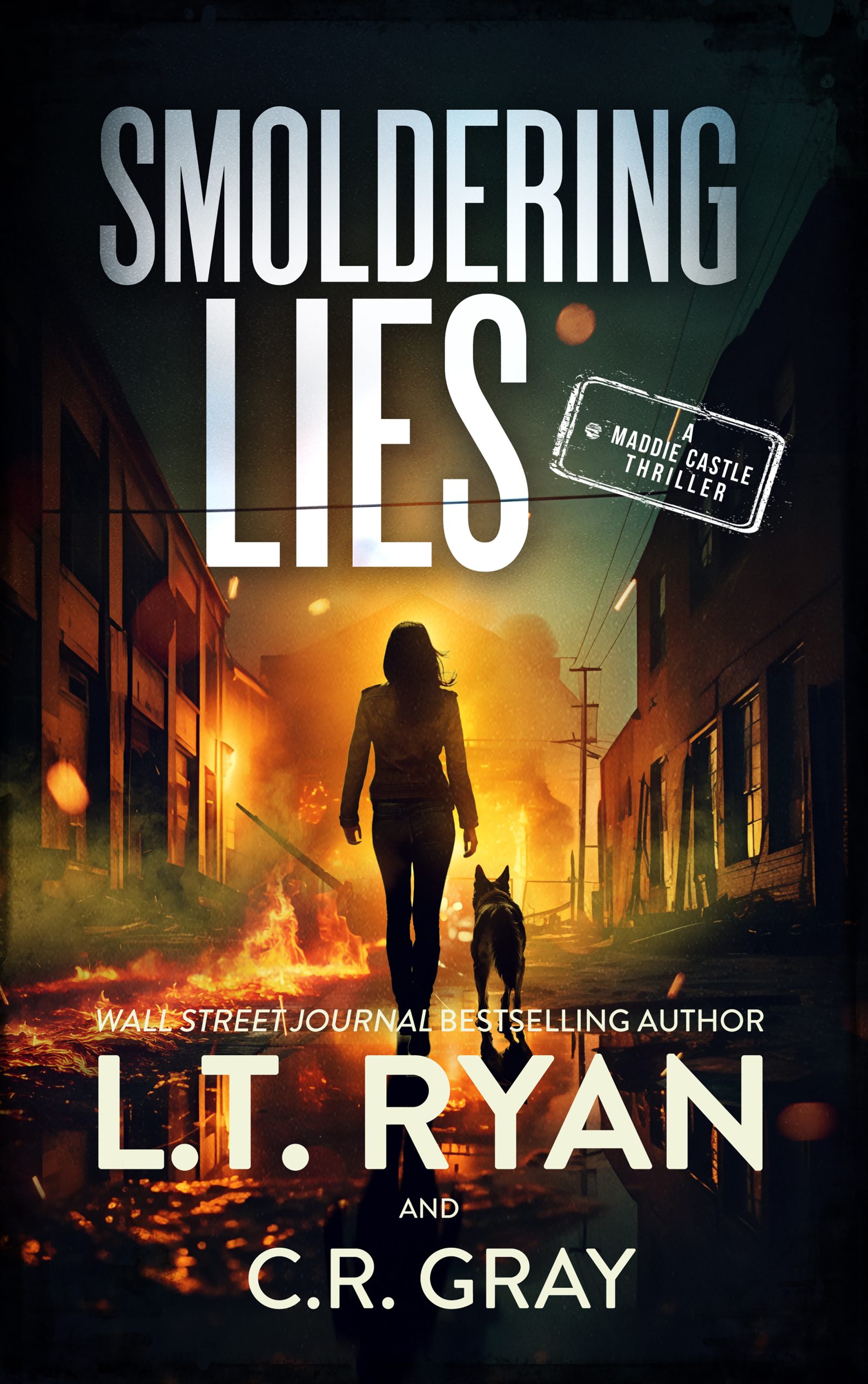 Smoldering Lies book cover.
